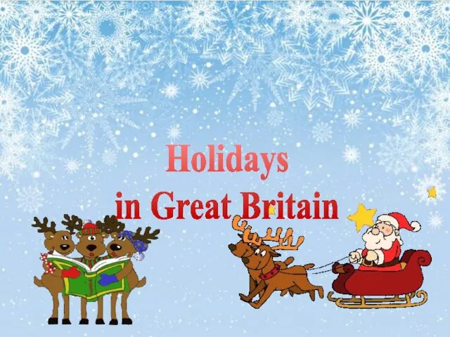 Holidays in Great Britain