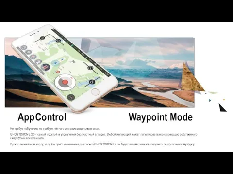 App Control Не требует обучения, не требует лётного или авиамодельного опыт.