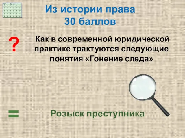 = ? Как в современной юридической практике трактуются следующие понятия «Гонение