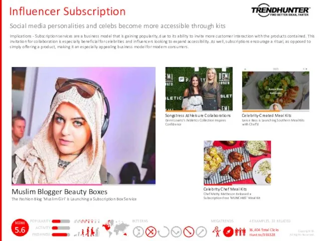 Influencer Subscription Social media personalities and celebs become more accessible through