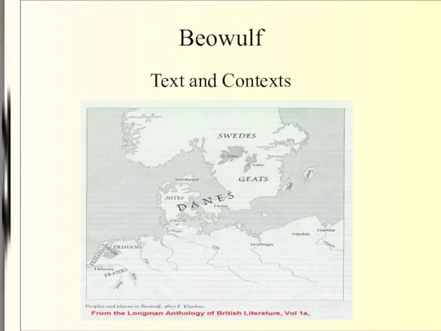 Beowulf Text and Contexts