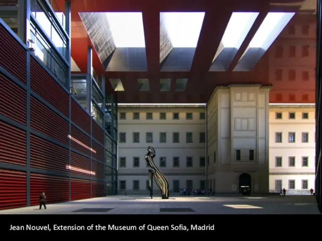 Jean Nouvel, Extension of the Museum of Queen Sofia, Madrid