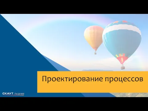 Проектирование процессов