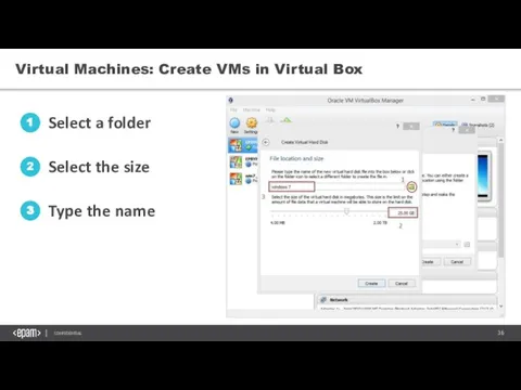 Virtual Machines: Create VMs in Virtual Box