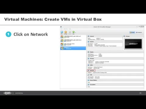 Virtual Machines: Create VMs in Virtual Box