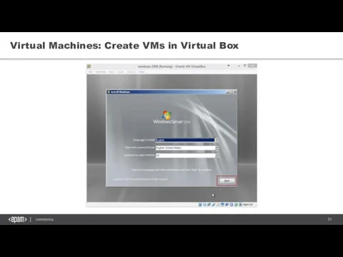 Virtual Machines: Create VMs in Virtual Box