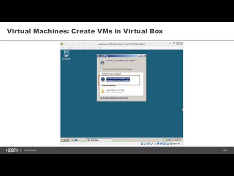 Virtual Machines: Create VMs in Virtual Box