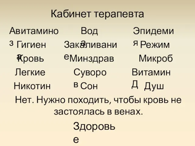 Авитаминоз Вода Эпидемия Гигиена Закаливание Режим Кровь Минздрав Микроб Легкие Суворов