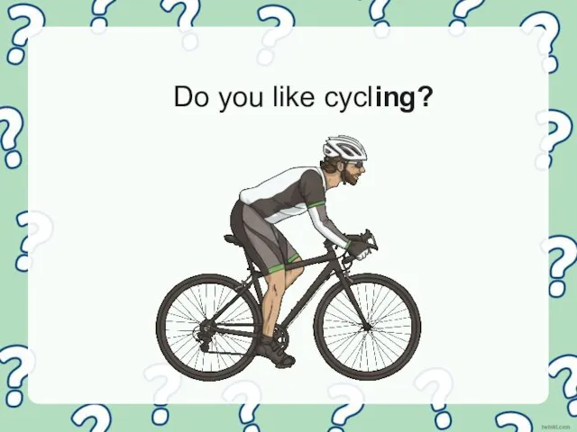 Do you like cycling?