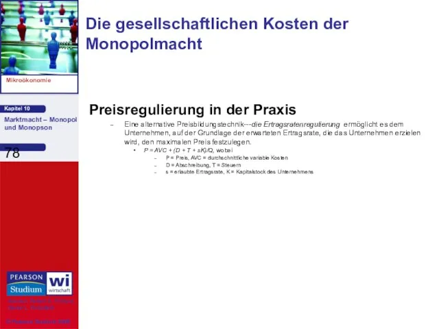 Preisregulierung in der Praxis Eine alternative Preisbildungstechnik---die Ertragsratenregulierung ermöglicht es dem