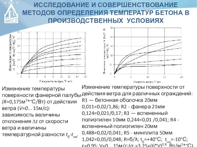 ИССЛЕДОВАНИЕ И СОВЕРШЕНСТВОВАНИЕ МЕТОДОВ ОПРЕДЕЛЕНИЯ ТЕМПЕРАТУР БЕТОНА В ПРОИЗВОДСТВЕННЫХ УСЛОВИЯХ Изменение