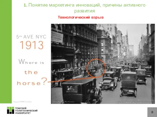 8 Технологический взрыв 1. Понятие маркетинга инноваций, причины активного развития