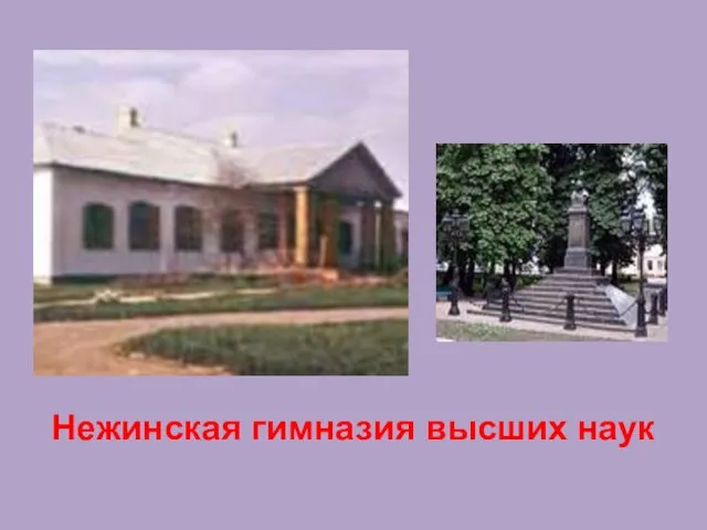 Нежинская гимназия высших наук