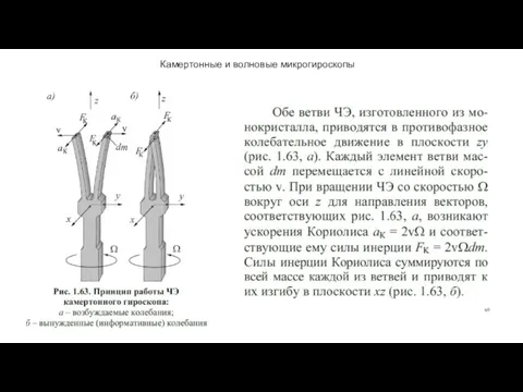 Камертонные и волновые микрогироскопы