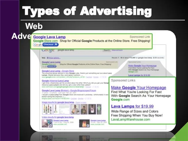 Types of Advertising Web Advertising