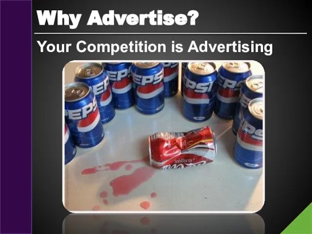 Why Advertise? Your Competition is Advertising