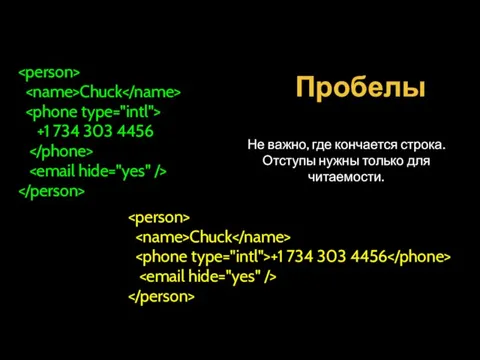 Пробелы Chuck +1 734 303 4456 Chuck +1 734 303 4456