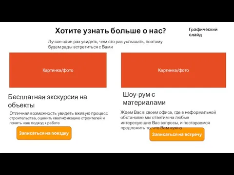 Хотите узнать больше о нас? Лучше один раз увидеть, чем сто
