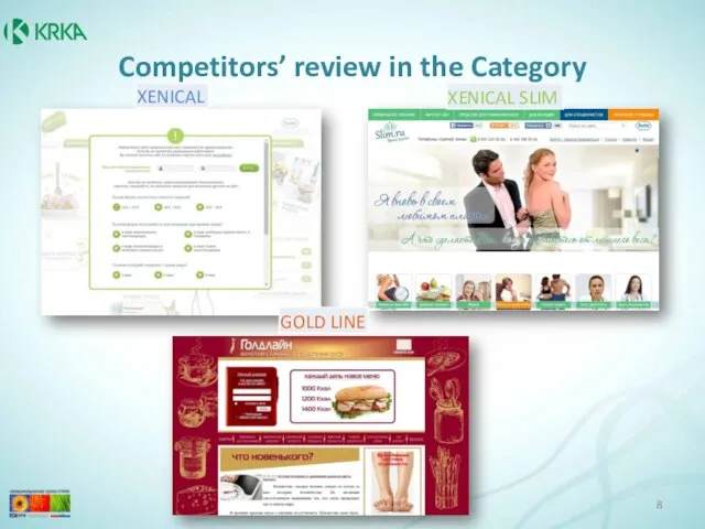 Competitors’ review in the Category