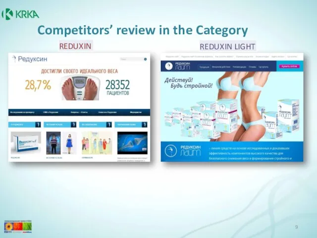 Competitors’ review in the Category