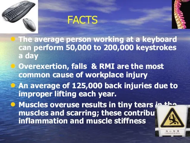 The average person working at a keyboard can perform 50,000 to