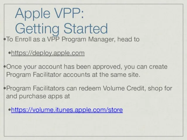 Apple VPP: Getting Started To Enroll as a VPP Program Manager,