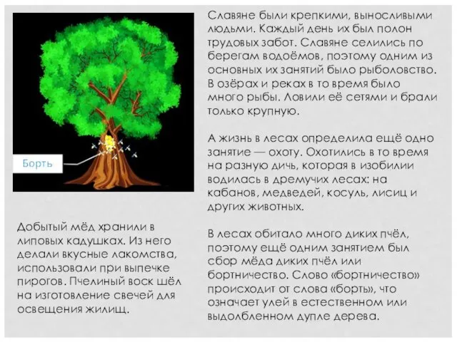 Славяне были крепкими, выносливыми людьми. Каждый день их был полон трудовых