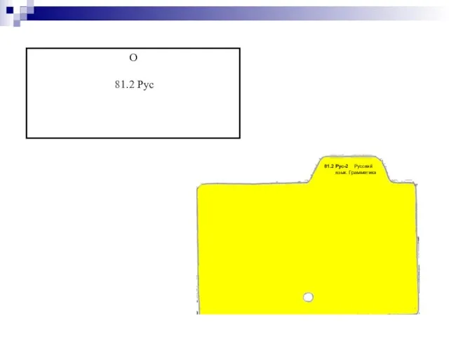 О 81.2 Рус 81.2 Рус-2 Русский язык. Грамматика