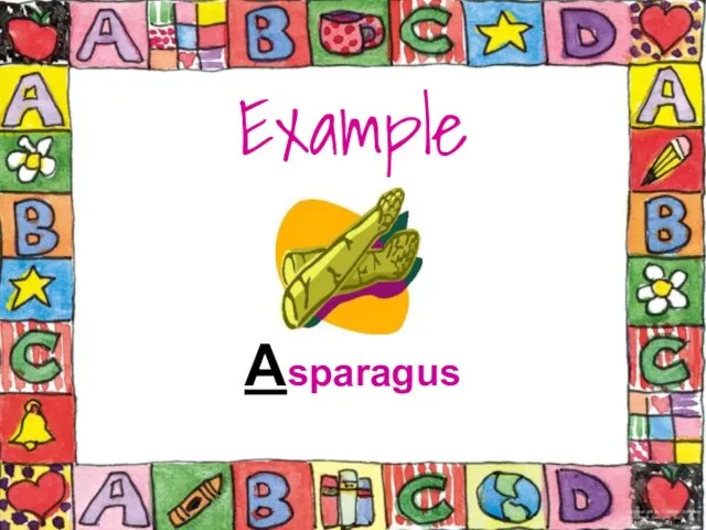 Example Asparagus