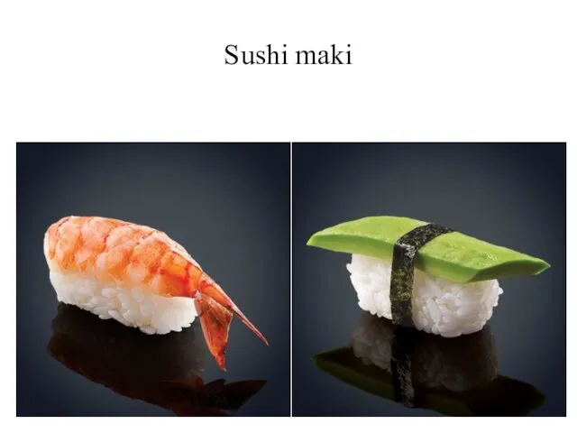 Sushi maki