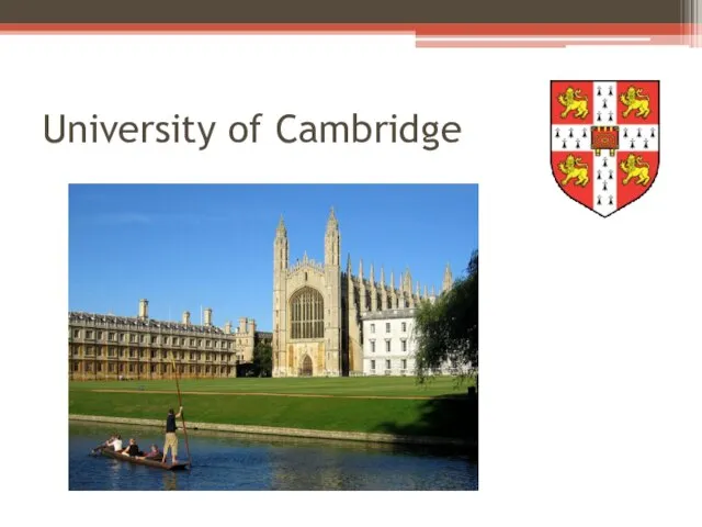 University of Cambridge