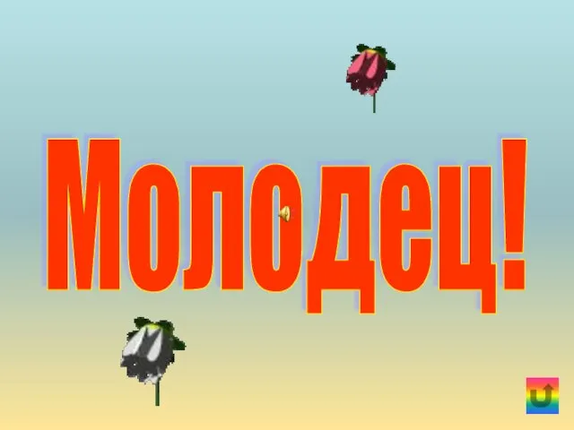 Молодец!