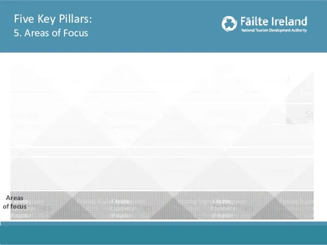 Five Key Pillars: 5. Areas of Focus Areas of focus