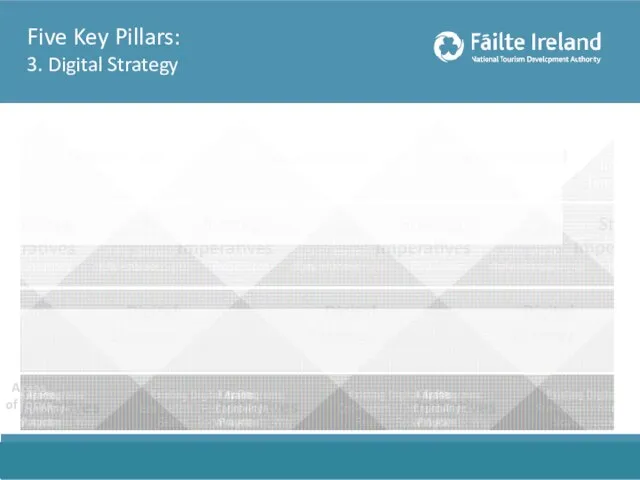 Five Key Pillars: 3. Digital Strategy Areas of focus