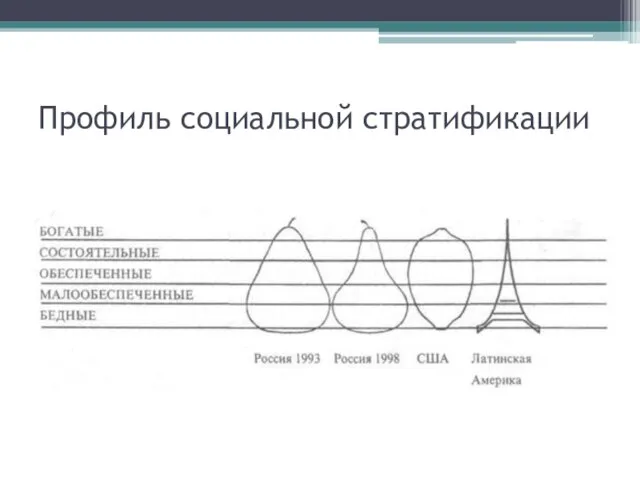 Профиль социальной стратификации