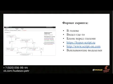 Формат скрипта: В голове Видел где-то Бланк перед глазами https://hyper-script.ru http://www.script-on.com Всплывающие подсказки