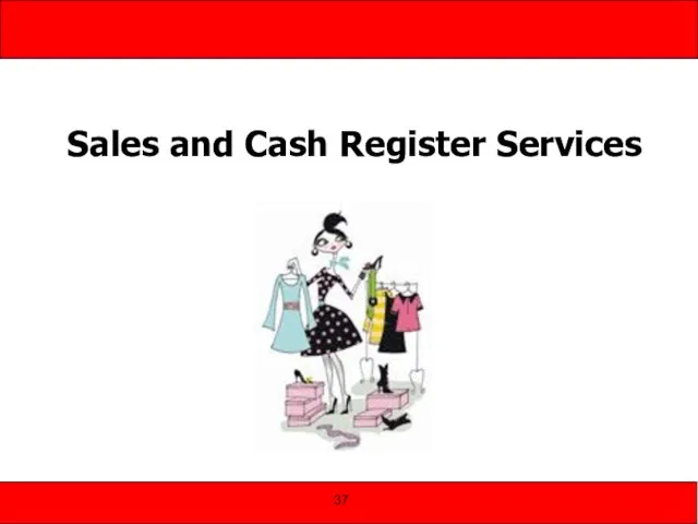 Sales and Cash Register Services