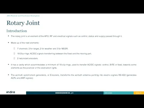 Rotary Joint Introduction The rotary joint is an element of the