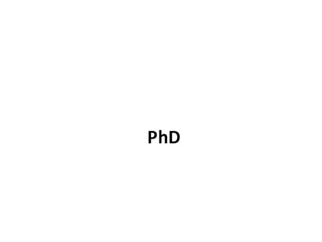 PhD