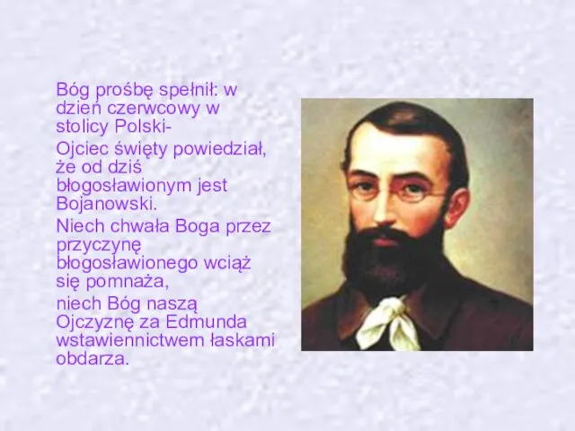 Bóg prośbę spełnił: w dzień czerwcowy w stolicy Polski- Ojciec święty