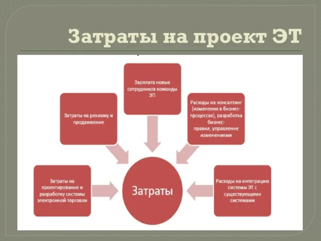 Затраты на проект ЭТ