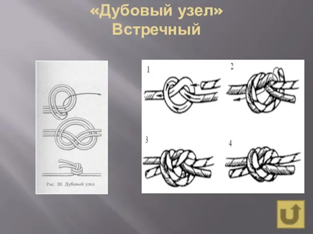 «Дубовый узел» Встречный