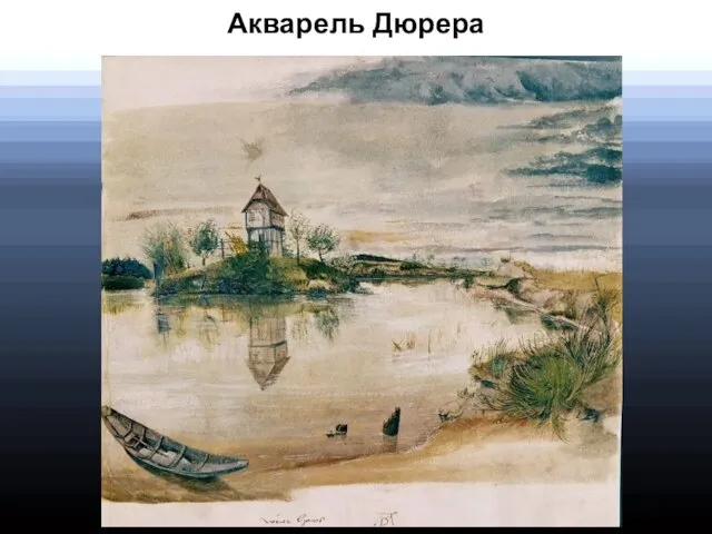 Акварель Дюрера