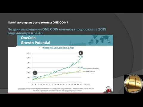 По данным компании ONE COIN ее валюта подорожает в 2015 году