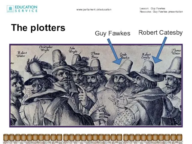 Robert Catesby Guy Fawkes The plotters