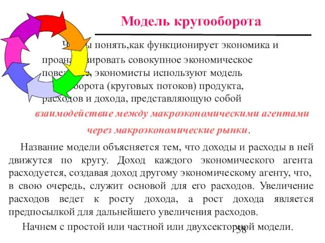 Чтобы понять,как функционирует экономика и проанализировать совокупное экономическое поведение, экономисты используют