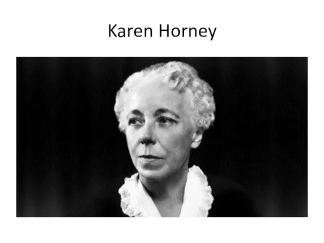 Karen Horney