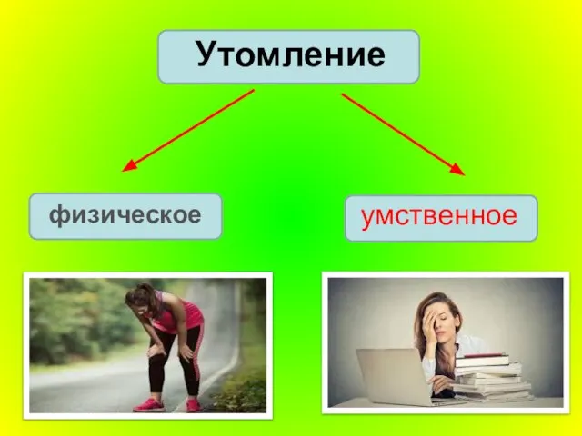 Утомление физическое умственное