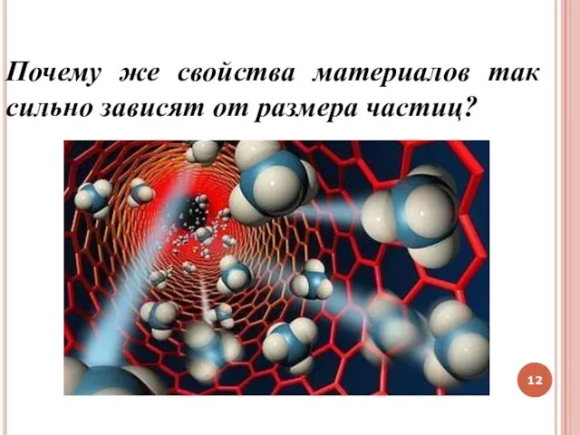 Почему же свойства материалов так сильно зависят от размера частиц?