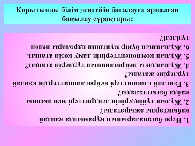 1. Нерв бағаналарының құрамында қандай қабықтарды ажыратады? 2. Жұлын түйіндерінің дендриттері